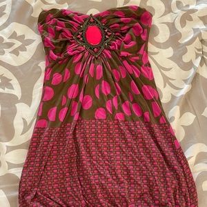 Sky Mini Tube Top Dress